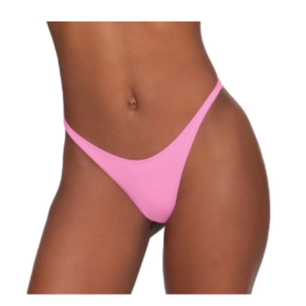 SKIMS RECYCLED light Pink Triangle Top and Thong Bikini Set💕 - Picture 3 of 6